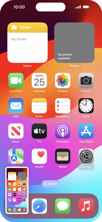 To edit your screenshot, press the screenshot and follow the instructions on the screen to make the required changes.