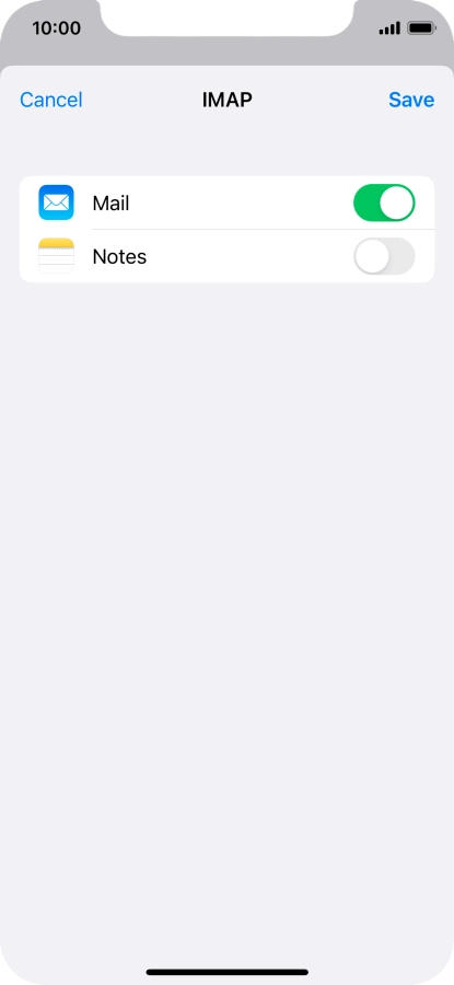 Press Save. Your email account has now been set up. To select more settings for incoming and outgoing server, proceed with the following steps.
