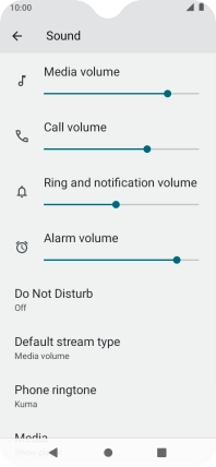 Press Phone ringtone.