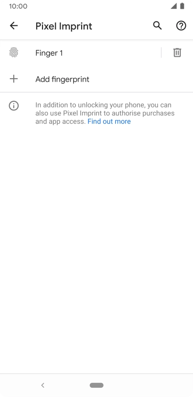 Press the Return key.