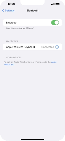 Slide your finger upwards starting from the bottom of the screen to return to the home screen.