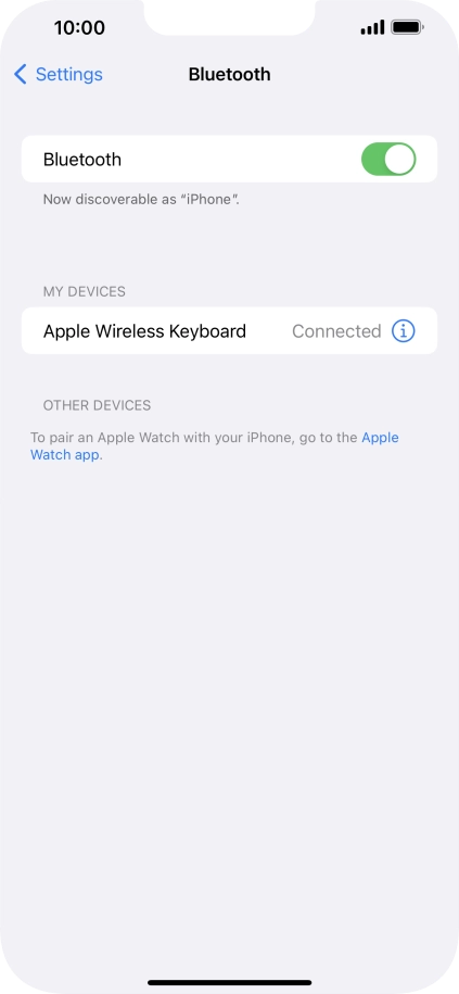 Slide your finger upwards starting from the bottom of the screen to return to the home screen.