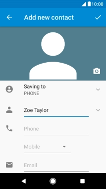 Press Phone and key in the required phone number.