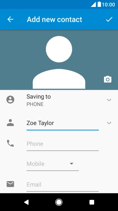 Press Phone and key in the required phone number.