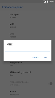 Key in 03 and press OK.