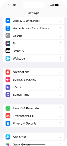 Press Home Screen & App Library.