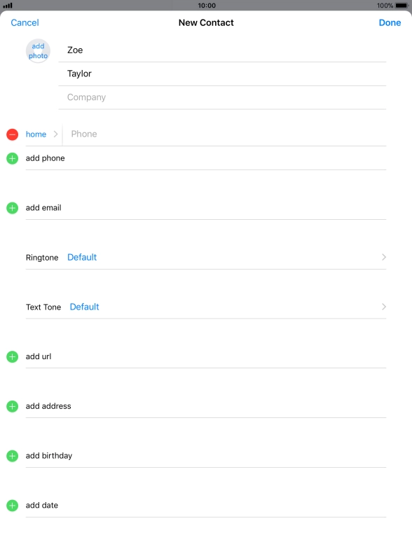 Press Phone and key in the required phone number.