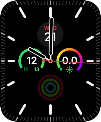 Press the Digital Crown.