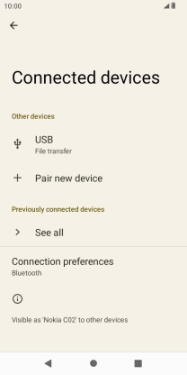 Press Pair new device.