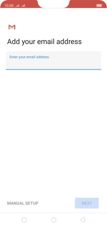 Press the field below 