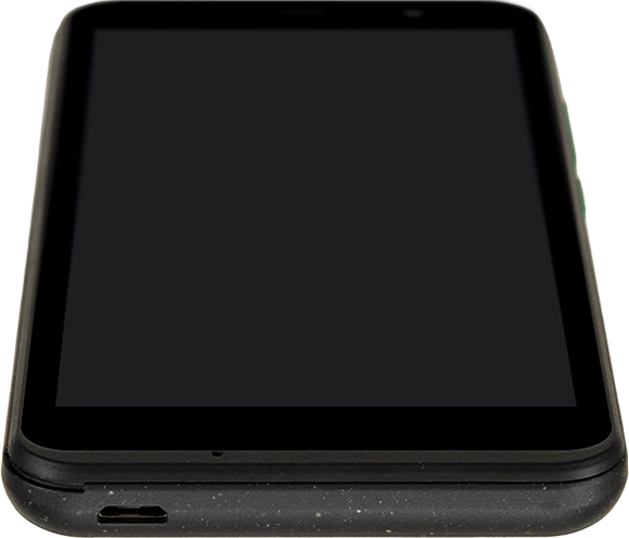 Connect the data cable to the socket and to your computer's USB port.