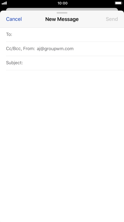 Press the field next to 