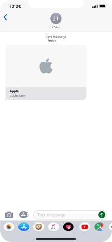 Go to the required message.