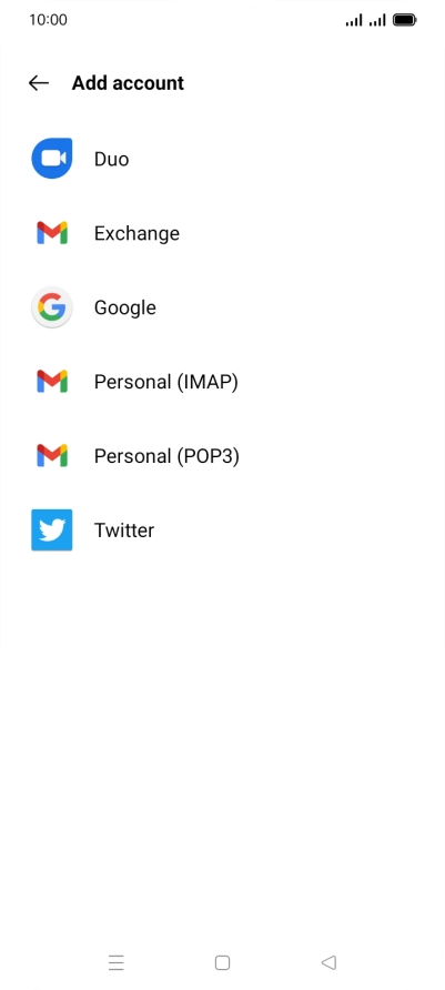 Press Personal (POP3).