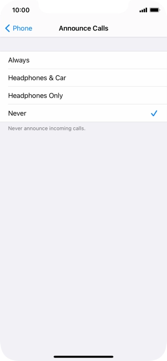 Press Always to turn on the function when silent mode is turned off.