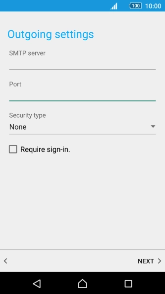 Press Require sign-in. to turn the function on or off.