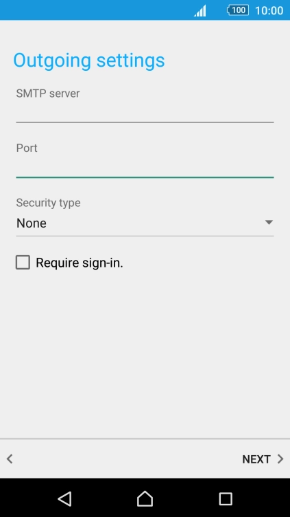 Press Require sign-in. to turn the function on or off.