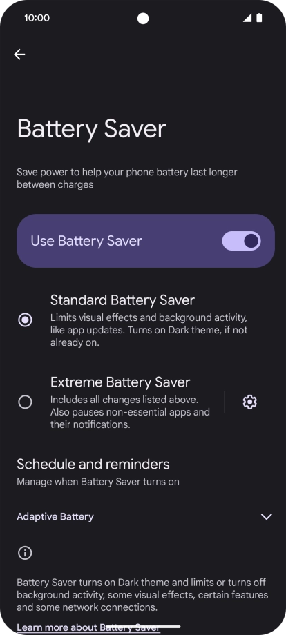 Slide your finger upwards starting from the bottom of the screen to return to the home screen.