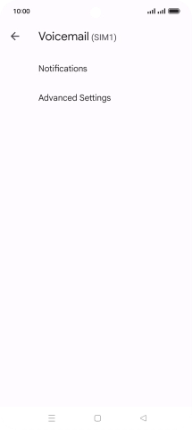 Press Advanced Settings.