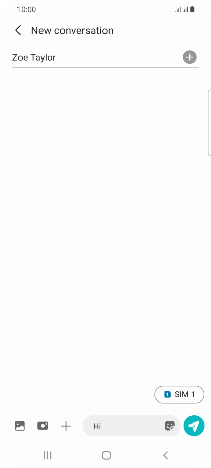 Press the picture icon.