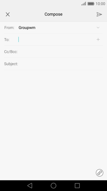 Press the field next to 