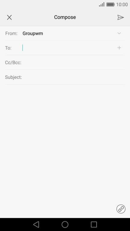 Press the field next to 