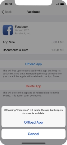 Press Offload App.