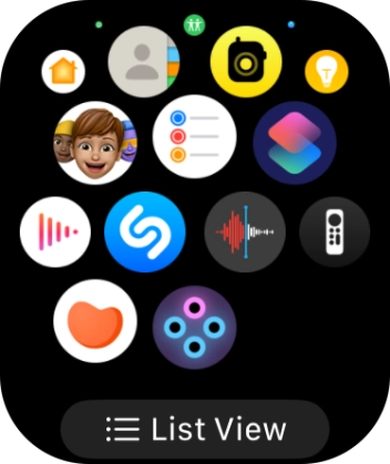 Press and hold the required app.