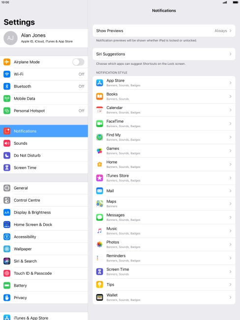Press Show Previews.