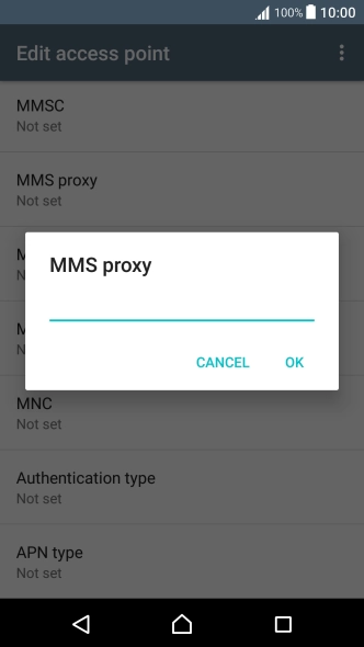 Key in 10.202.002.060 and press OK.
