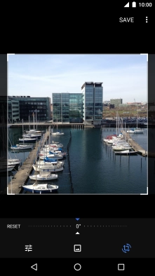 Drag the frame to the required position to select the required detail and press SAVE.