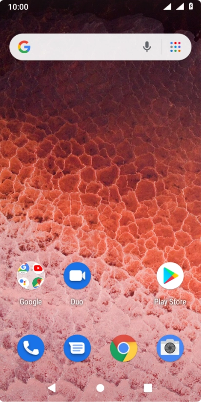 When the battery charging icon is displayed, the battery is charging.