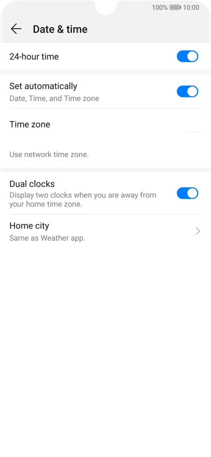 Slide your finger upwards starting from the bottom of the screen to return to the home screen.