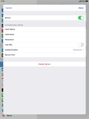 Press Authentication.
