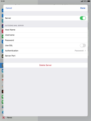 Press Authentication.