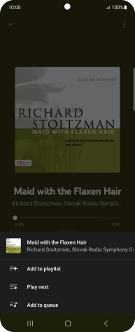 Press Add to playlist.