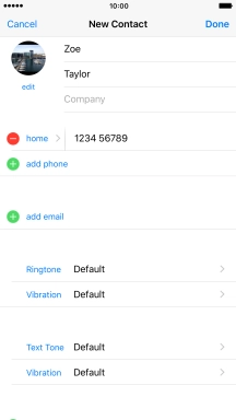 Press add email and key in the required email address.