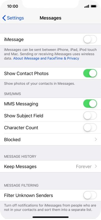 Slide your finger upwards starting from the bottom of the screen to return to the home screen.