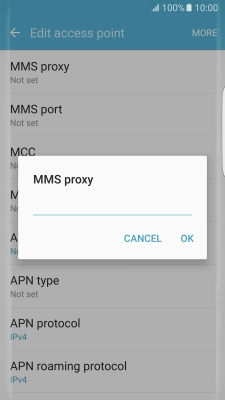 Key in 10.202.002.060 and press OK.