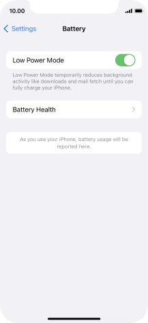 Slide your finger upwards starting from the bottom of the screen to return to the home screen.