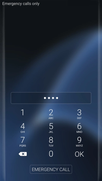 If you're asked to key in your PIN, do so and press OK.