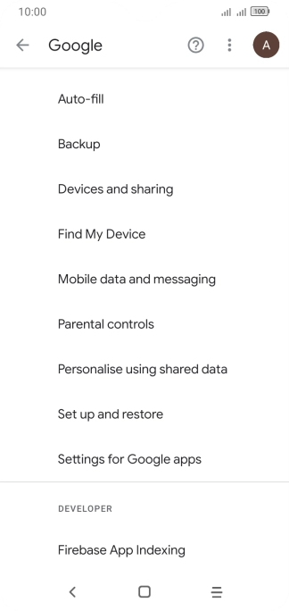 Press Find My Device.