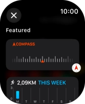 Press the required widget.