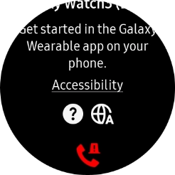 Press the language icon.
