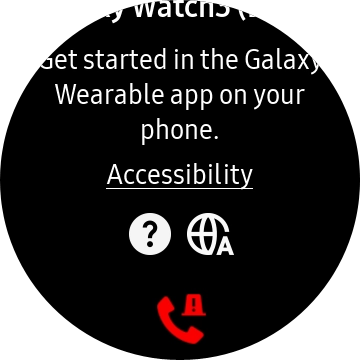 Press the language icon.