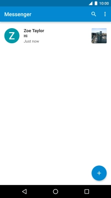 Press the new message icon.