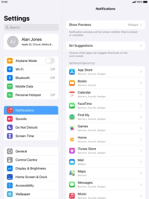 Press Show Previews.