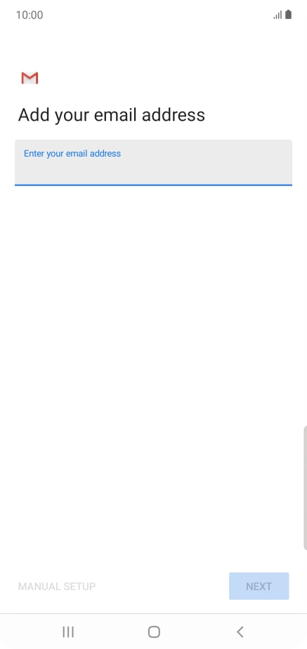 Press the field below 