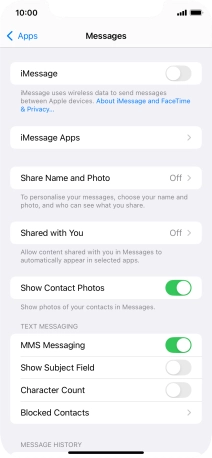 Slide your finger upwards starting from the bottom of the screen to return to the home screen.
