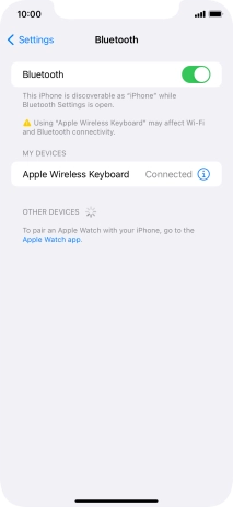 Slide your finger upwards starting from the bottom of the screen to return to the home screen.